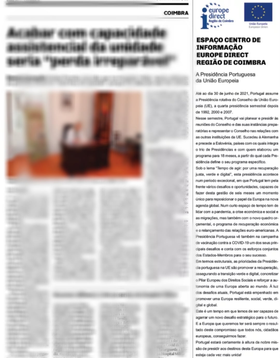 A Presidncia Portuguesa da Unio Europeia
