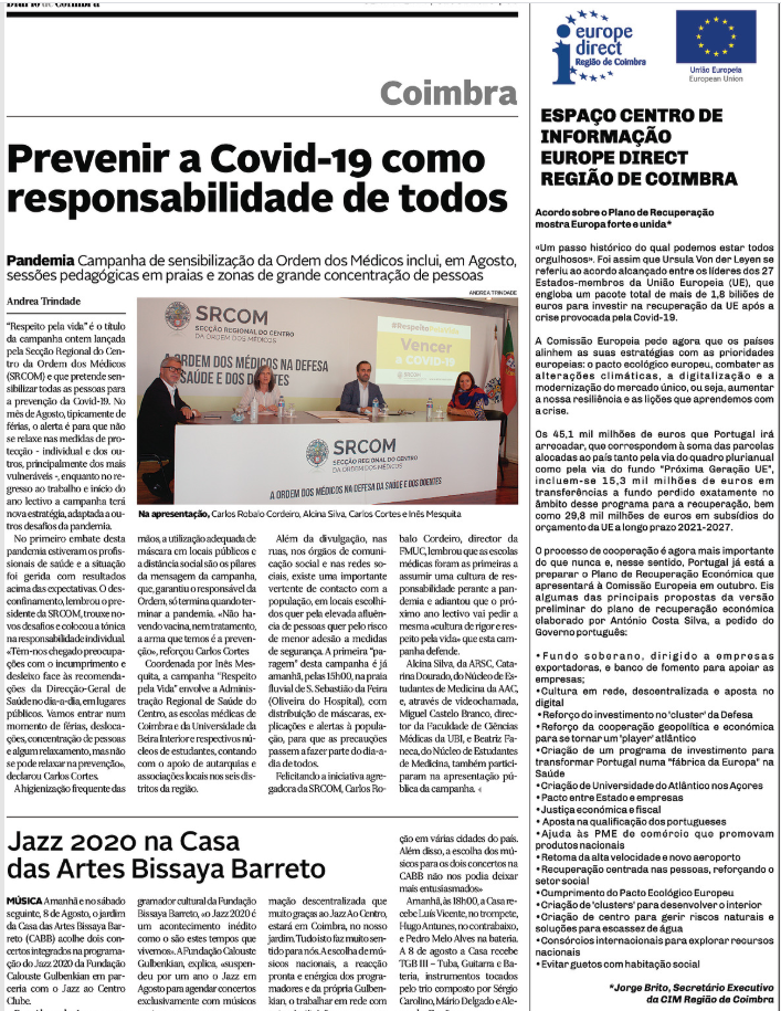 Acordo sobre o Plano de Recuperao mostra Europa forte e unida